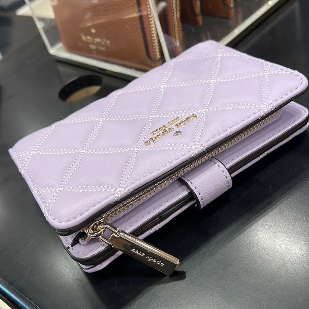 Kate Spade Natalia Medium Compact Bifold Wallet
Lilac Frost - Picture 16 of 16
